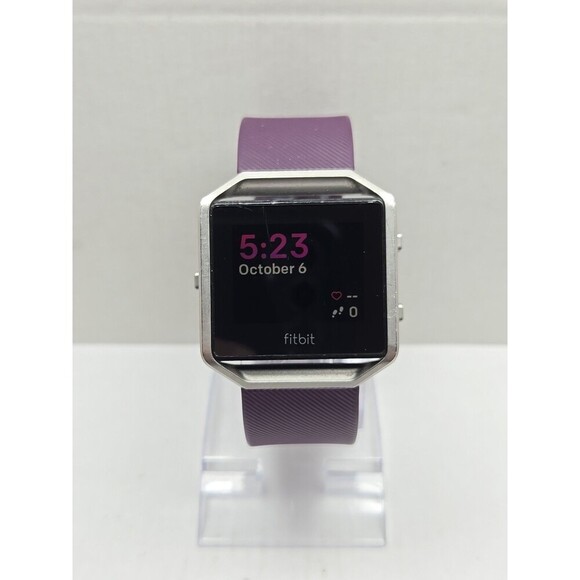Fitbit Blaze FB502 Smart Fitness Watch Heart Rate Tracker Tested No Charger - Picture 1 of 11